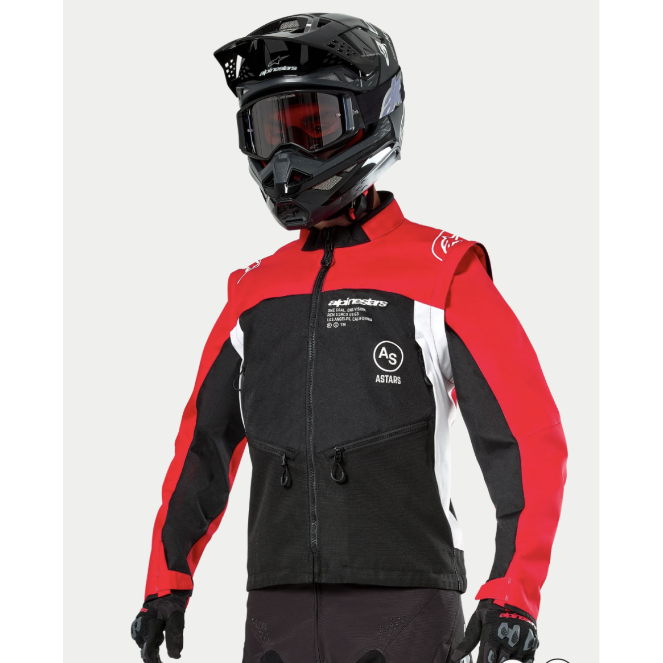 Alpinestars | Jas Pro-Dura Rood Zwart